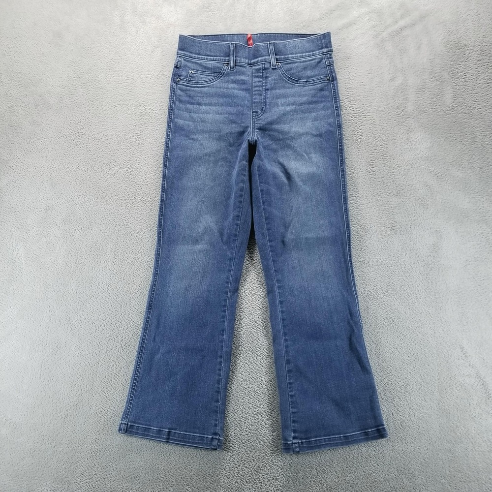 SPANX Blue Boot Cut Jeans
